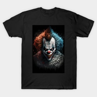 The Clown That Lurks in the Shadows: Part 3 of 4 T-Shirt